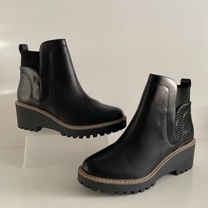 New Dolce Vita Ankle Lug Boot, Women’s Size 9, Black